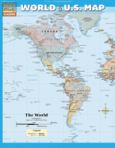 World & Us Map