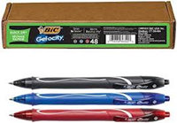 BIC Gelocity Fine .5MM Pen 3pk