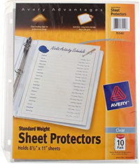 Avery Sheet Protectors 10pk