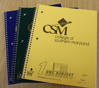 CSM 1 Subject Spiral Notebook