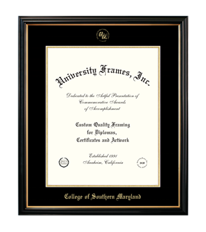 Diploma Frame Black