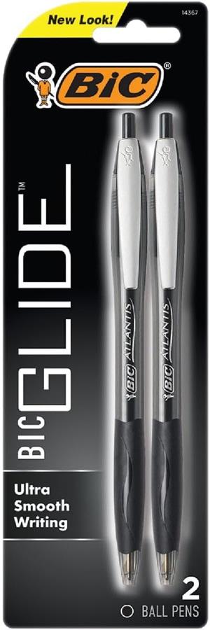 Pen Bic Glide RT BLK 2PK - main view
