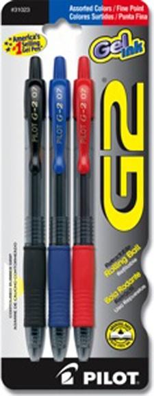Pilot G2 Pen Fine 3PK
