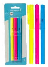 Value Series Highlighter 3 Pk Chisel Tip