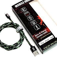 Mobile Undead Zombie Lightning Cable
