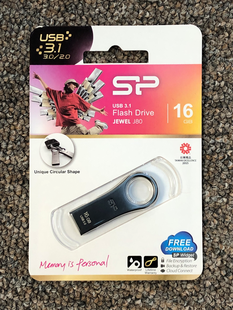 SP USB 3.1 Flash Drive Jewel J80 - 16GB (SKU 10467503238)