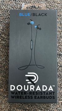 Dourada Wireless Earbuds - Black/Blue