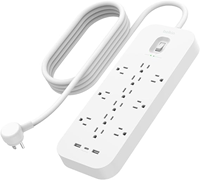 Belkin 12 Outlet 6 cord USB