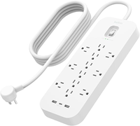 Belkin 12 Outlet 6ft Cord USB A&C