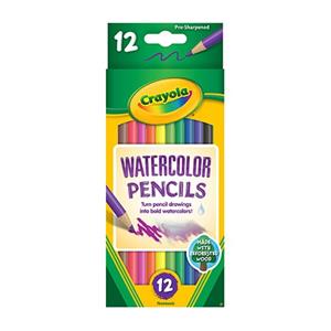 Watercolor Sharpened Pencil