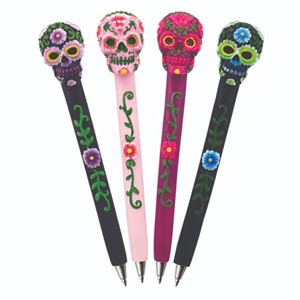 Day of the Dead BP Pen Single Assorted Colors - main view