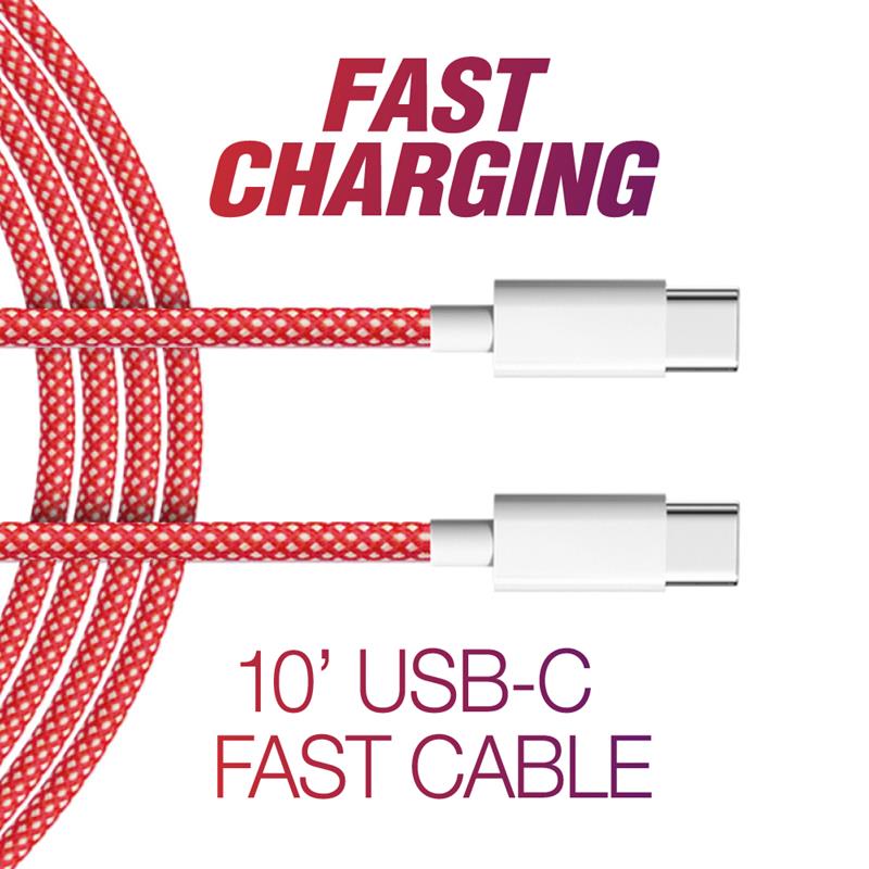 USB-C To USB-C 10ft Cable (SKU 10526767238) USB-C To USB-C 10ft Cable (SKU 10526767238)