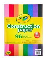 Construction Paper Asst 96 CT