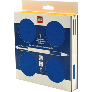 Lego Locking Notebook with Gel Pen