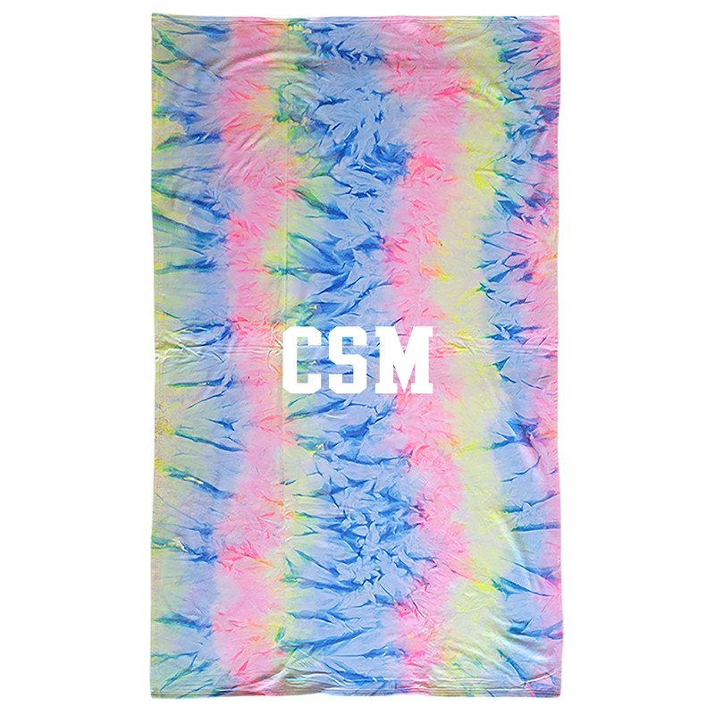 MVS Sweatshirt Tie Dye Blanket (SKU 10534557286) MVS Sweatshirt Tie Dye Blanket - main view